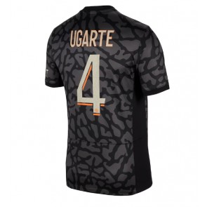 Paris Saint-Germain Manuel Ugarte #4 Tredjetröja 2023-24 Kortärmad